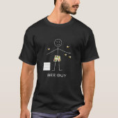 Funny Mens Beekeeper Stick Beekeeper Typ T-Shirt (Vorderseite)