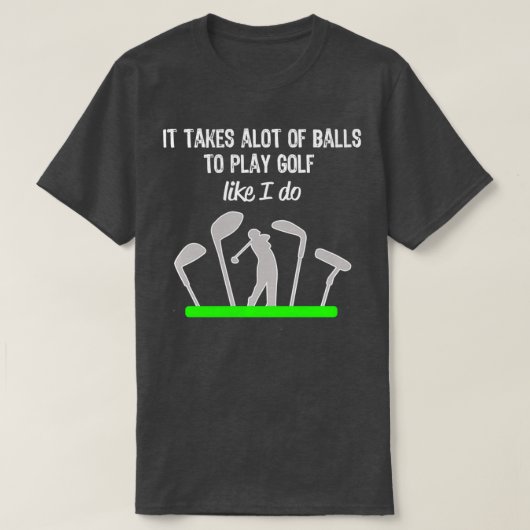 Funny Mens Boys Golf Geschenk es braucht eine Meng T-Shirt (Design vorne)