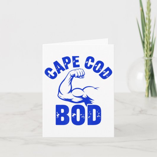 Funny Men's Cape Cod Machusetts Summer Beach F Karte (Vorderseite)
