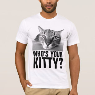 FUNNY mens CAT T - SHIRT, Ihr Kätzchen T-Shirt