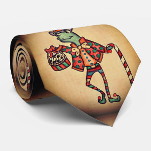 Funny Men's Christmas Krawatte