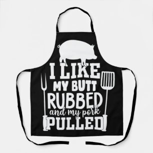 Funny Men's GRILLEN - Ich mag meinen Hintern Rubbe Schürze