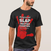Funny Mens new REGIONAL SLAP BEKÄMPFUNG KAMP T- T-Shirt (Vorderseite)