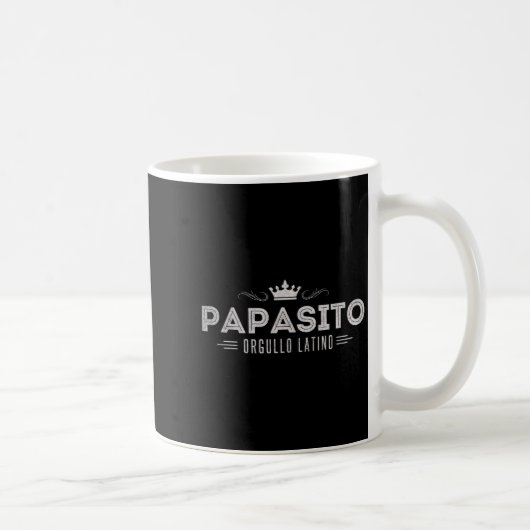 Funny Mens Papasito Father's Day Design For Man  Kaffeetasse (Rechts)