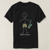 Funny Mens Saxophone Design, Boy Music Gifts T-Shi T-Shirt (Design vorne)