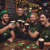 Funny Men's St Patricks Day Shenanigans Team Tee