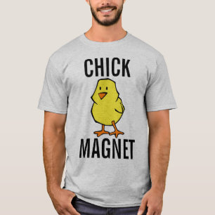 FUNNY MEN'S T - SHIRT, CHICK MAGNET T-Shirt