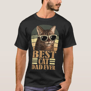 Funny Mens Vintag Retro Beste Katzenjammer Vater j T-Shirt