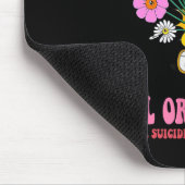 Funny Mental Health Awareness Support Tomorrow N Mousepad (Ecke)