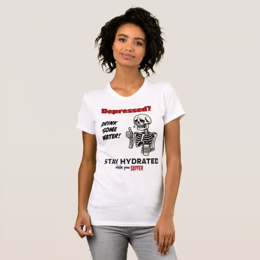 Funny Mental Health Shirt - Dunkler Text (Vorne ganz)