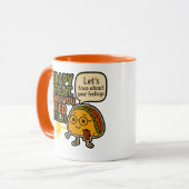 Funny Mental Health Tasse (Vorderseite Links)