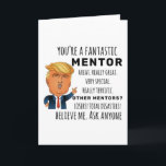 Funny Mentor Birthday Bestes Geschenk Karte<br><div class="desc">Geschenke für Männer,  Frauen,  Jungen,  Kinder,  Paare und Gruppen. Ideal für Geburtstage,  Geburtstage,  Anniversaries,  Schule,  Abschluss,  Feiertage,  Weihnachten.</div>