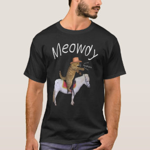 Funny Meowdy Texas Cat Meme Vintag T-Shirt