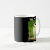 Funny Meowl Meme, Cat Owl Meme Brainrot Gen Alpha  Kaffeetasse (VorderseiteRechts)