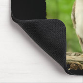 Funny Meowl Meme, Cat Owl Meme Brainrot Gen Alpha  Mousepad (Ecke)