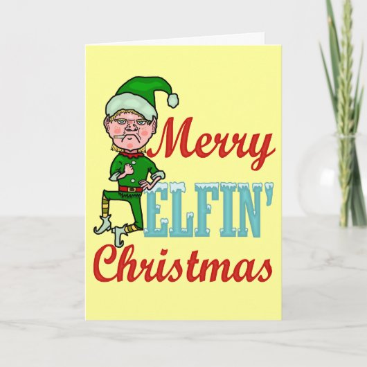 Funny Merlin Weihnachten (Vorderseite)