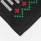 Funny Merry Chit-mas Ugly Christmas Sweater Fleecedecke (Ecke)