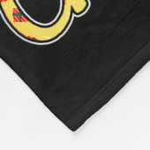 Funny Merry Christmas Astronaut Dabbing Space Snow Fleecedecke (Ecke)