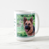 Funny Merry Christmas Dog Vater Kaffeetasse (VorderseiteRechts)