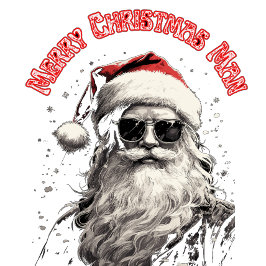 Funny Merry Christmas Party Einladung