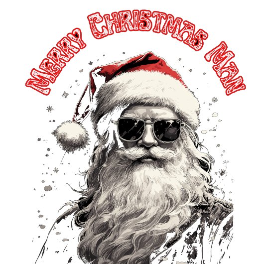 Funny Merry Christmas Party Einladung