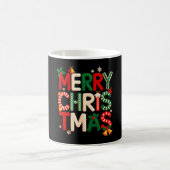 Funny Merry Christmas Yarn Crochet Knitting Quilte Kaffeetasse (Mittel)