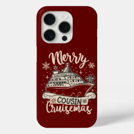 Funny Merry Cousin Cruisemas Xmas Bootsfahrt Crew Case-Mate iPhone Hülle
