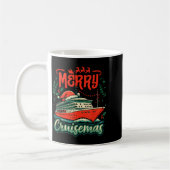 Funny Merry Cruisemas Holiday Cruise Vacation  Kaffeetasse (Links)