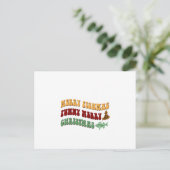 Funny Merry Fishmas frohe Weihnachten (Stehend Vorderseite)