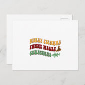 Funny Merry Fishmas frohe Weihnachten (Vorne/Hinten)