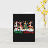 Funny Merry Goosemas Christmas Duck Albern Goose M Karte (Gelbe Blume)