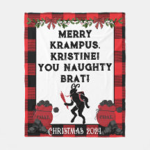 Funny Merry Krampus Personalisiert Custom Christma