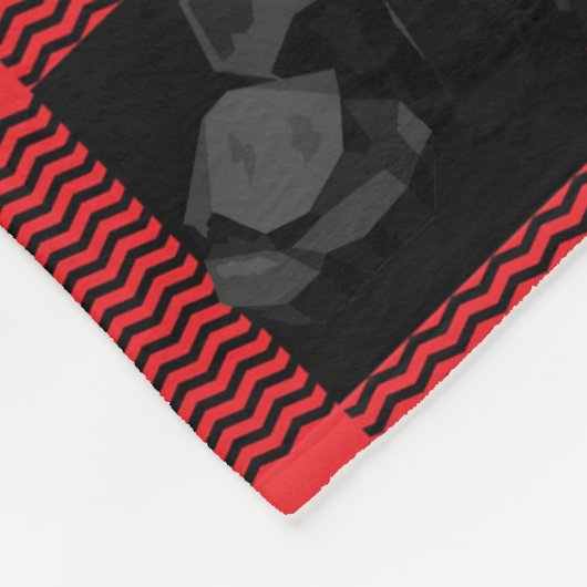 Funny Merry Krampus Personalisiert Custom Christma Fleecedecke (Ecke)