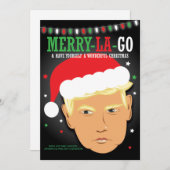 Funny Merry La Go Trump Weihnachten (Vorne/Hinten)