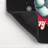 Funny Merry Rizzmas Rizz Weihnachtscos Mousepad (Ecke)