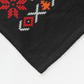 Funny Merry Swishmas Basketball Christmas Reindeer Fleecedecke (Ecke)