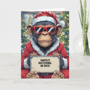 Funny Merry Xmas Card Karte