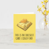 Funny Message - Die billigste Karte (Gelbe Blume)