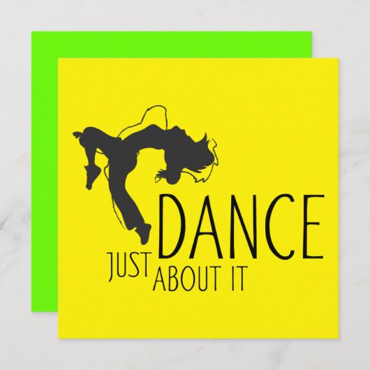 Funny Message - Just Dance about It 1 (Vorne/Hinten)