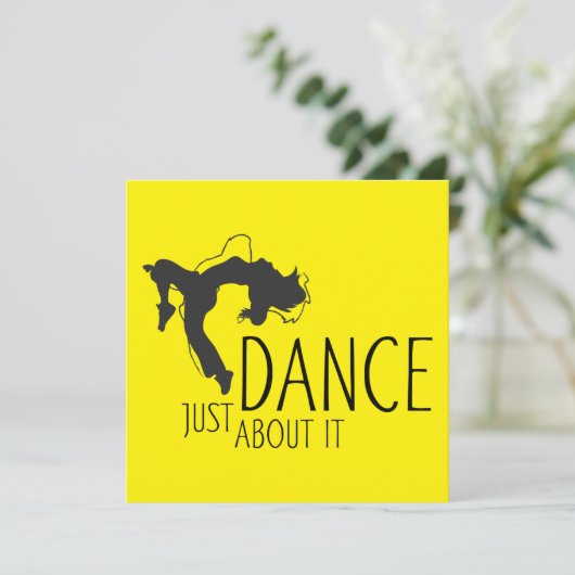 Funny Message - Just Dance about It 1 (Stehend Vorderseite)