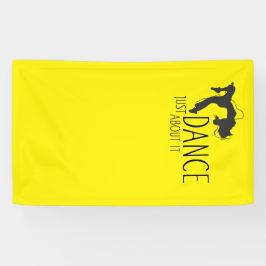 Funny Message - Just Dance about It 1 Banner (Horizontal)
