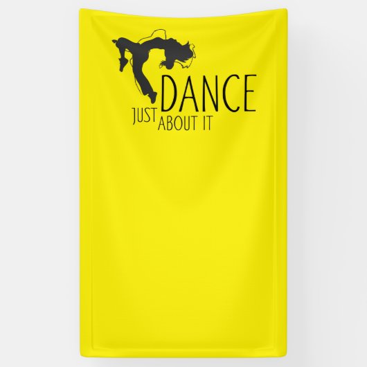 Funny Message - Just Dance about It 1 Banner (Vertikal)