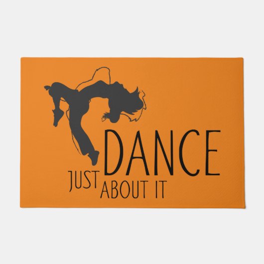 Funny Message - Just Dance about It 1 Fußmatte (Vorderseite)