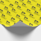 Funny Message - Just Dance about It 1 Geschenkpapier (Ecke)