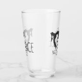 Funny Message - Just Dance about It 1 Glas (Rechts)