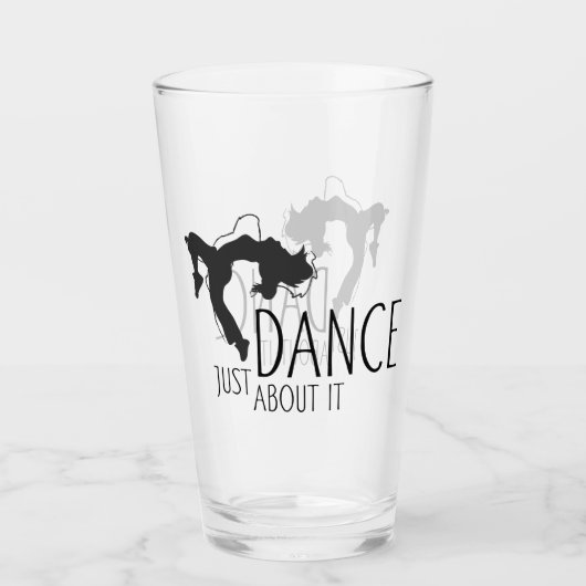Funny Message - Just Dance about It 1 Glas (Vorderseite)