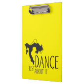 Funny Message - Just Dance about It 1 Klemmbrett (Links)