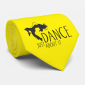 Funny Message - Just Dance about It 1 Krawatte (Gerollt)