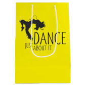 Funny Message - Just Dance about It 1 Mittlere Geschenktüte (Rückseite)