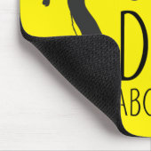 Funny Message - Just Dance about It 1 Mousepad (Ecke)